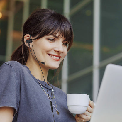 3.5mm Earbuds with Boom Mic