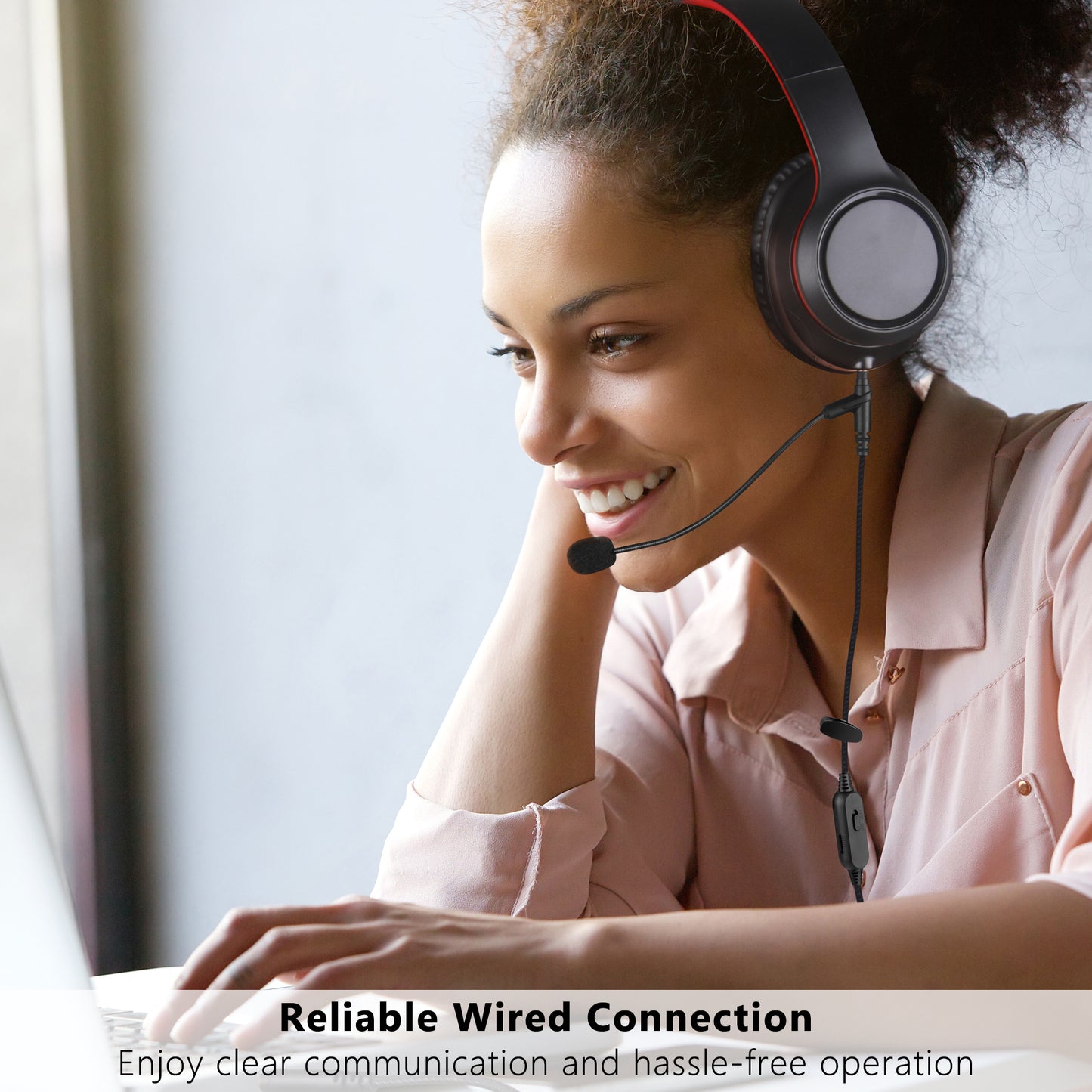 Detachable Boom Mic Cable for Headphones
