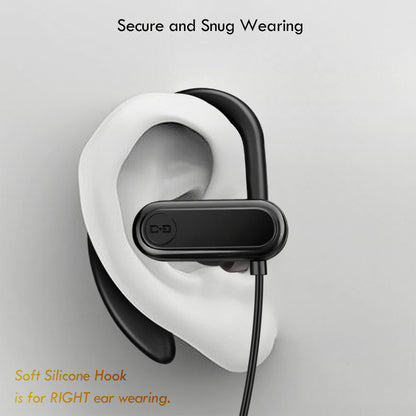 Single Earbud with Earhook (for Right Ear)