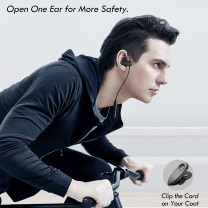 Single Earbud with Earhook (for Right Ear)