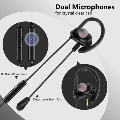 Single-Side USB Earbud with Earhook
