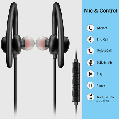 Wired Earhook In-Ear Headphones
