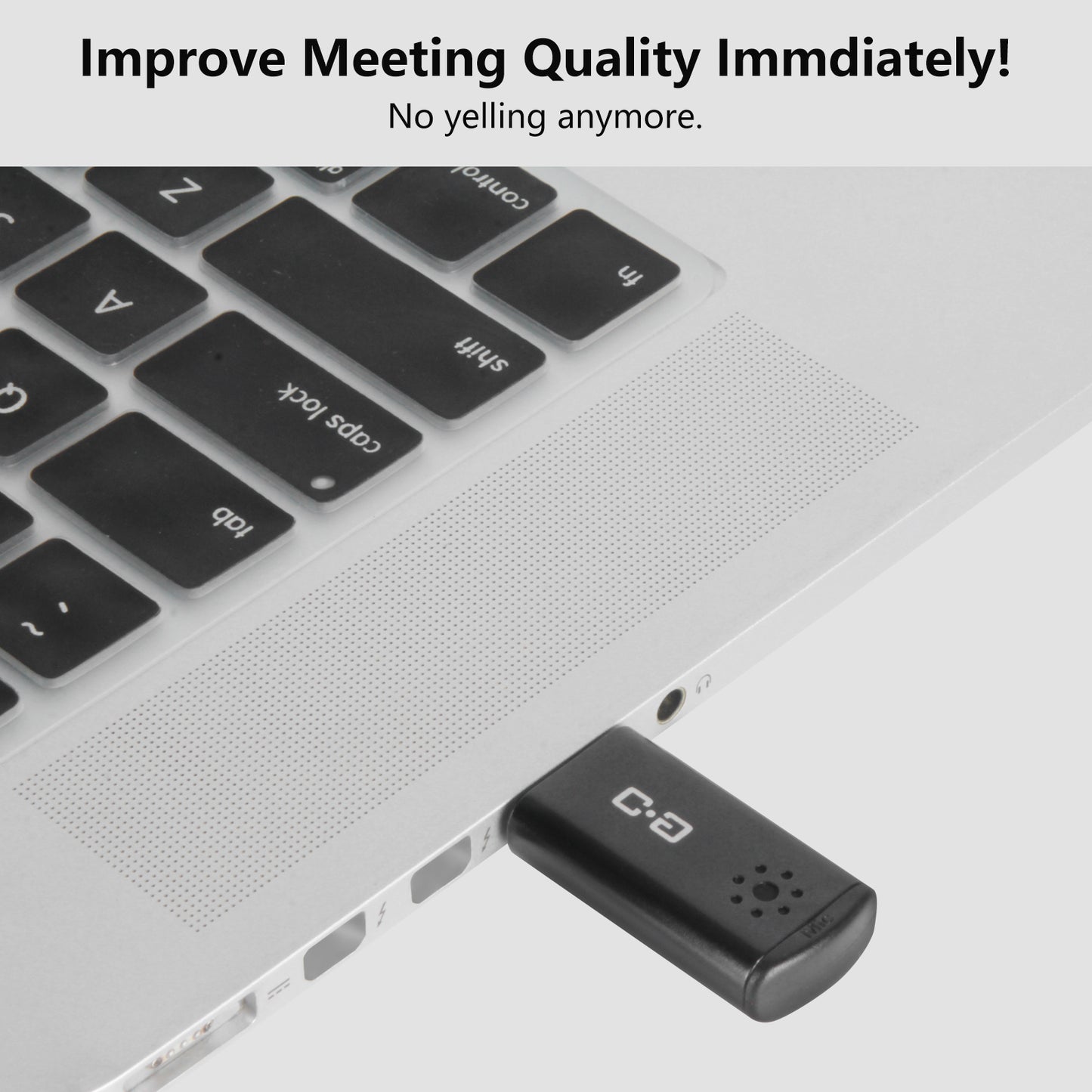 Compact USB Microphone for Computer