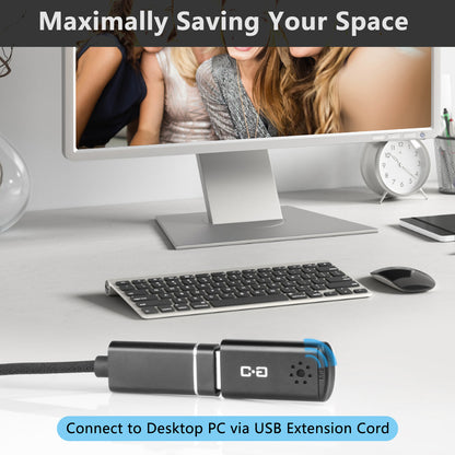 Compact USB Microphone for Computer