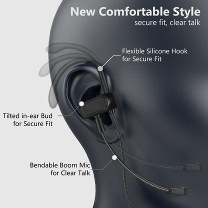 3.5mm Earbuds with Boom Mic