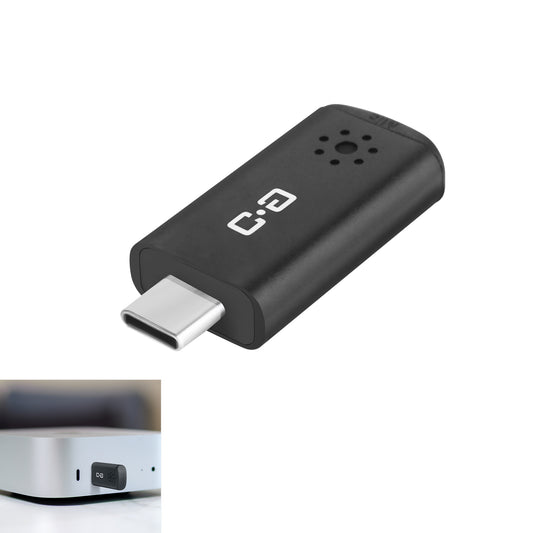 Compact USB C Microphone for Mac Mini