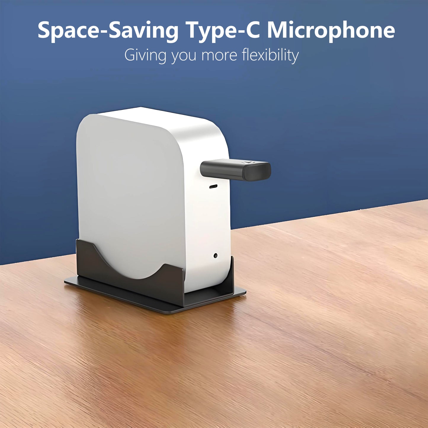 Compact USB C Microphone for Mac Mini